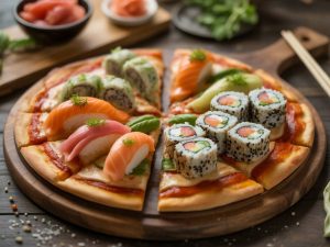 Fusions culinaires : quand le sushi rencontre la pizza